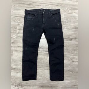 Diesel Thavar Men's Black Slim Skinny Jeans